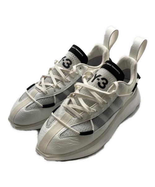 Y-3（ワイスリー）Y-3 (ワイスリー) SHIKU RUN Core White/Black/Orbit Grey サイズ:24.5cm.の古着・服飾アイテム