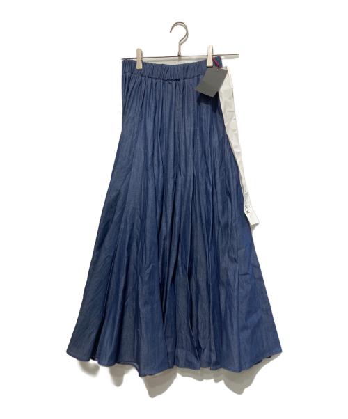 TRANOI（トラノイ）TRANOI (トラノイ) 26SS サーキュラーデニムスカート インディゴ サイズ:1 未使用品の古着・服飾アイテム