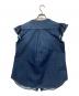 TAE ASHIDA (タエ アシダ) 24SS デニム フリル ブラウス インディゴ サイズ:9：20000円