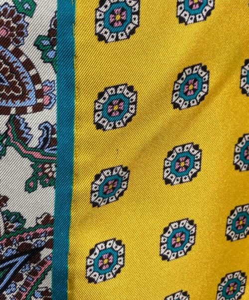 ESCADA（エスカーダ）ESCADA (エスカーダ) 総柄ブラウス イエロー サイズ:36の古着・服飾アイテム