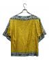 ESCADA (エスカーダ) 総柄ブラウス イエロー サイズ:36：5000円