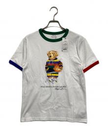 POLO RALPH LAUREN（ポロ・ラルフローレン）の古着「ポロベアTシャツ」｜ホワイト