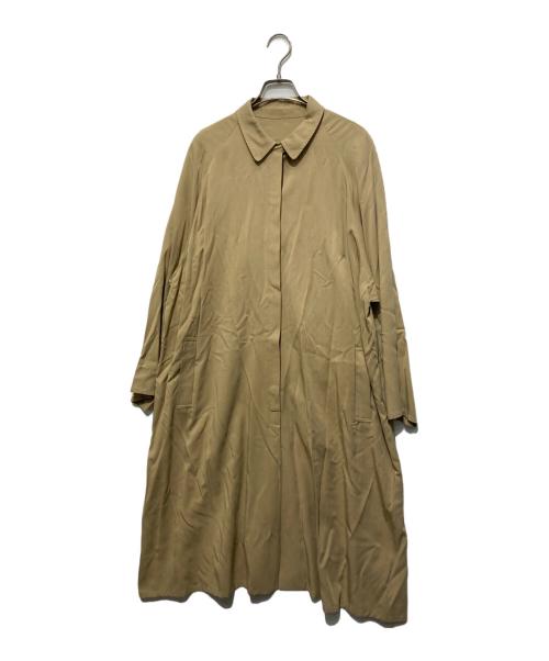 mizuiro-ind（ミズイロインド）mizuiro-ind (ミズイロインド) シャツワンピース ベージュ サイズ:Freeの古着・服飾アイテム