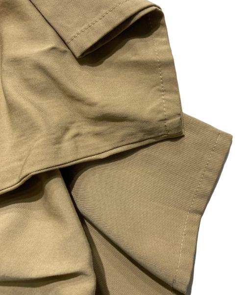 mizuiro-ind（ミズイロインド）mizuiro-ind (ミズイロインド) シャツワンピース ベージュ サイズ:Freeの古着・服飾アイテム