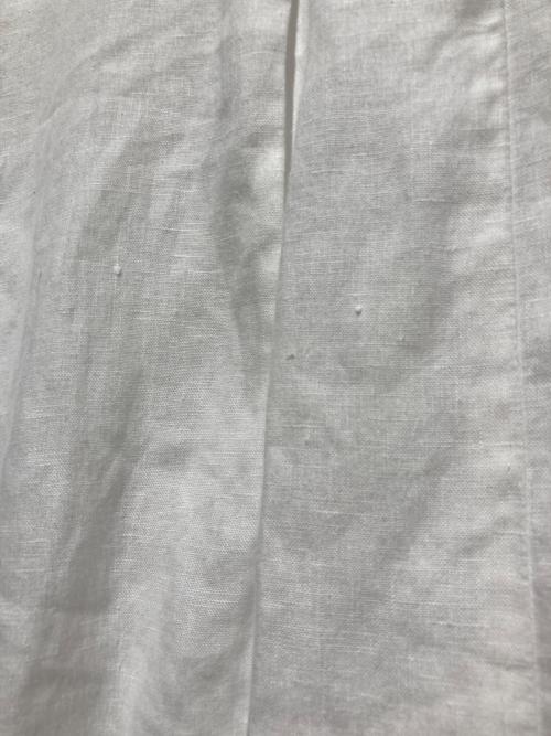 KAGURE（カグレ）KAGURE (カグレ) リネンクルーネックプルオーバー ホワイト サイズ:FREEの古着・服飾アイテム