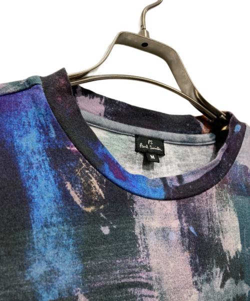 PAUL SMITH（ポールスミス）PAUL SMITH (ポールスミス) クルーネックカットソー パープル サイズ:Mの古着・服飾アイテム