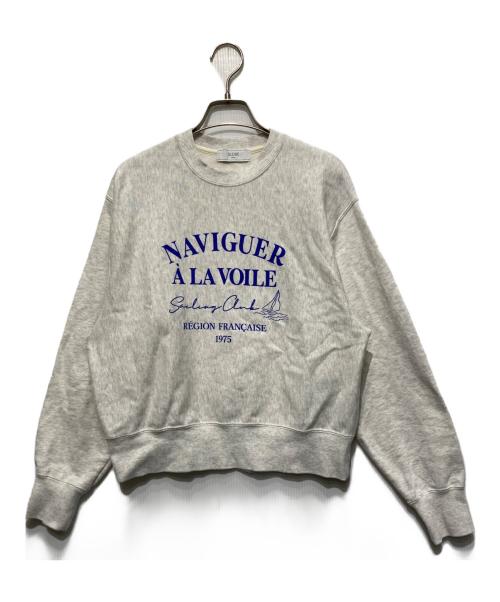 SLOBE IENA（スローブ イエナ）SLOBE IENA (スローブ イエナ) 26SSClubロゴスウェット ライトグレー サイズ:Freeの古着・服飾アイテム