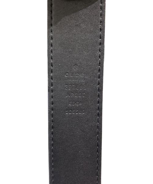 GUCCI（グッチ）GUCCI (グッチ) スネークGGマーモント レザーベルト ゴールドの古着・服飾アイテム