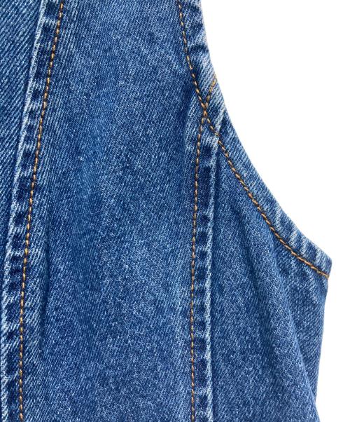 GRACE CONTINENTAL（（グレースコンチネンタル）GRACE CONTINENTAL (（グレースコンチネンタル) 24AWデニムノースリーブロングワンピース インディゴ サイズ:36の古着・服飾アイテム
