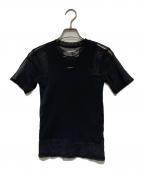 JOHN MASON SMITHジョンメイソンスミス）の古着「25SS SHORT SLEEVE WITH TANK LAYERED PULLOVER」｜ブラック