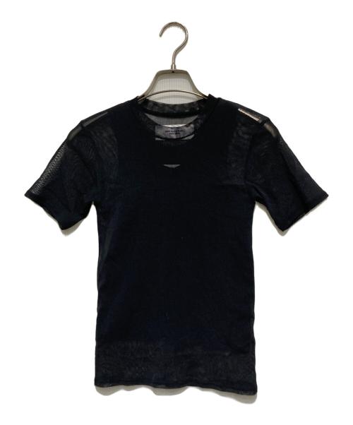 JOHN MASON SMITH（ジョンメイソンスミス）JOHN MASON SMITH (ジョンメイソンスミス) 25SS SHORT SLEEVE WITH TANK LAYERED PULLOVER ブラック サイズ:36の古着・服飾アイテム
