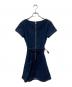 BURBERRY BLUE LABEL (バーバリー ブルー レーベル) 半袖ワンピース ネイビー サイズ:Ｍ：5000円