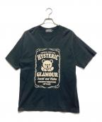 Hysteric Glamourヒステリックグラマー）の古着「半袖Tシャツ」｜ブラック