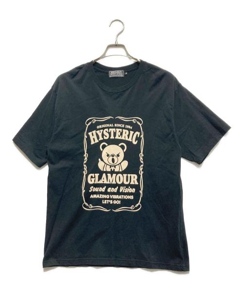 Hysteric Glamour（ヒステリックグラマー）Hysteric Glamour (ヒステリックグラマー) 半袖Tシャツ ブラック サイズ:Mの古着・服飾アイテム