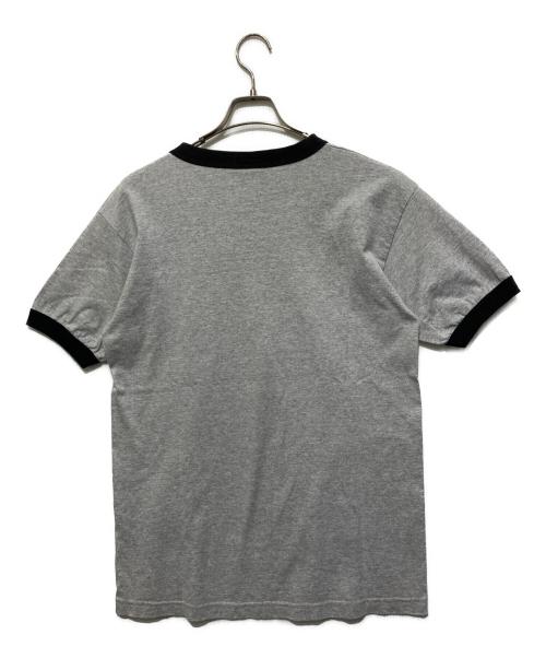 ALSTYLE APPAREL & ACTIVEWEAR（アレスタイルアパレル＆アクティブウェア）ALSTYLE APPAREL & ACTIVEWEAR (アレスタイルアパレル＆アクティブウェア) リンガーTシャツ グレー サイズ:Mの古着・服飾アイテム
