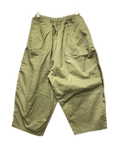 ordinary fits（オーディナリーフィッツ）ordinary fits (オーディナリーフィッツ) バルーンパンツ グリーン サイズ:00の古着・服飾アイテム