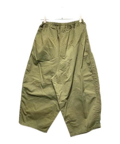ordinary fits（オーディナリーフィッツ）ordinary fits (オーディナリーフィッツ) バルーンパンツ グリーン サイズ:00の古着・服飾アイテム