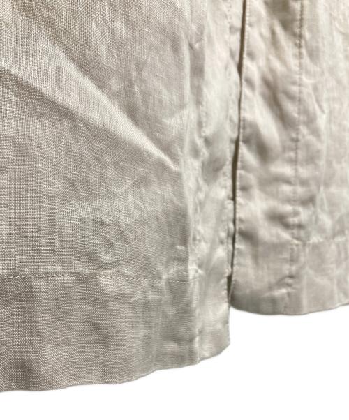 KAGURE（カグレ）KAGURE (カグレ) リネンロングガウン ベージュ サイズ:FREEの古着・服飾アイテム