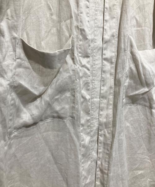 KAGURE（カグレ）KAGURE (カグレ) リネンロングガウン ベージュ サイズ:FREEの古着・服飾アイテム