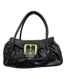 CELINE（セリーヌ）の古着「ラージシューケットハンドバッグ」｜ブラック