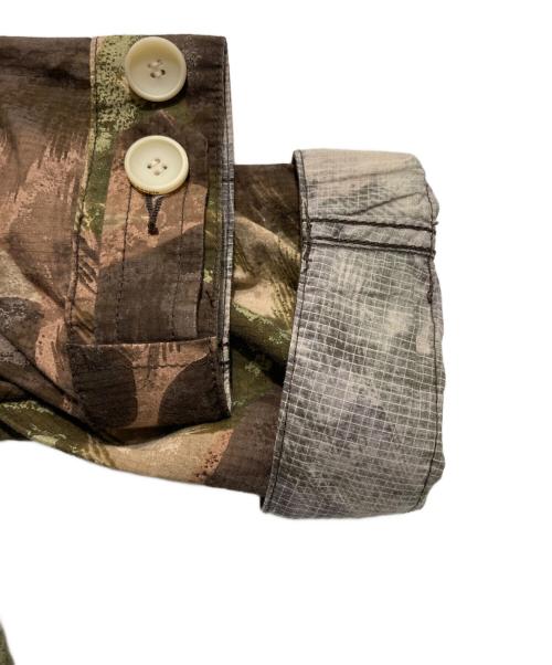 beautiful people（ビューティフルピープル）beautiful people (ビューティフルピープル) cotton ripstop camouflage modscoat ブラウン サイズ:34の古着・服飾アイテム