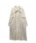 IIROT（イロット）の古着「Over Yoke 2way Coat ロングコート」｜ベージュ