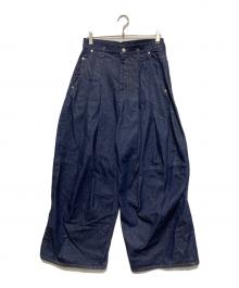 SHINYA KOZUKA（シンヤコズカ）の古着「ORDINARY CITY BAGGY」｜インディゴ