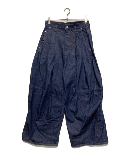 SHINYA KOZUKA（シンヤコズカ）SHINYA KOZUKA (シンヤコズカ) ORDINARY CITY BAGGY インディゴ サイズ:Sの古着・服飾アイテム