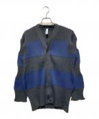 CFCLシーエフシーエル）の古着「FLUTED CARDIGAN」｜ブラック×ネイビー
