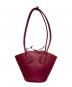 BOTTEGA VENETA（ボッテガベネタ）の古着「レザースモールバスケット」｜レッド