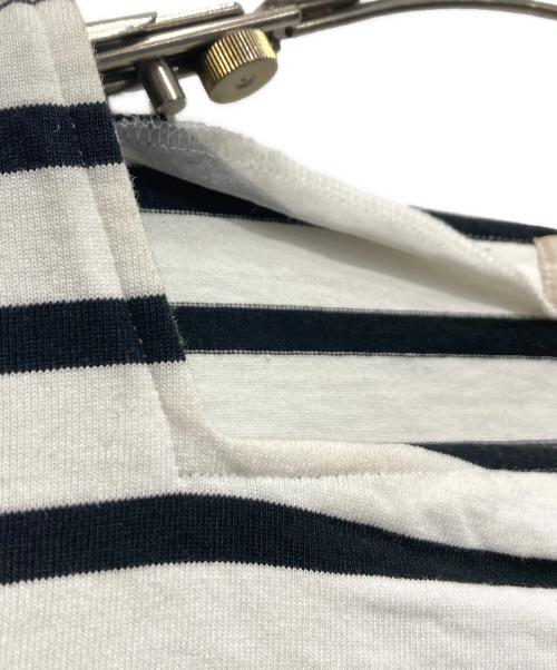 cygne（シーニュ）cygne (シーニュ) クロップドバスクシャツ ブラック×ホワイト サイズ:サイズ1の古着・服飾アイテム