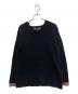 COMME des GARCONS（コムデギャルソン）の古着「05AW Vネックニット」｜ブラック