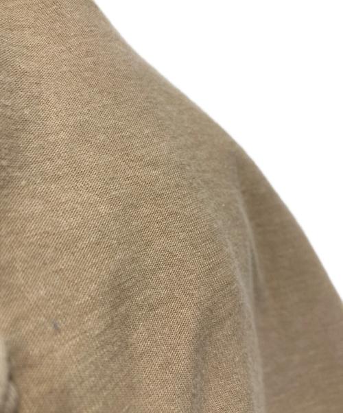masu（エムエーエスユー）MASU (エムエーエスユー) WAVING BRAID LONG SLEEVE T-SHIRTS ベージュ サイズ:46の古着・服飾アイテム