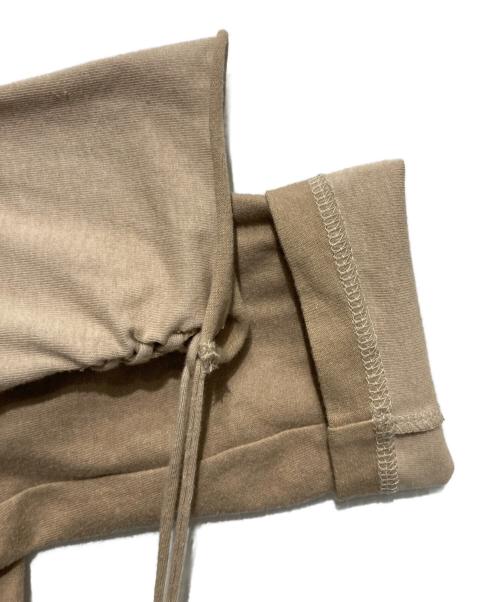 masu（エムエーエスユー）MASU (エムエーエスユー) WAVING BRAID LONG SLEEVE T-SHIRTS ベージュ サイズ:46の古着・服飾アイテム