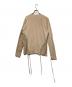 MASU (エムエーエスユー) WAVING BRAID LONG SLEEVE T-SHIRTS ベージュ サイズ:46：9000円