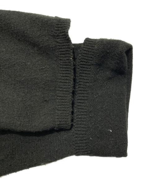 COMME des GARCONS SHIRT（コムデギャルソンシャツ）COMME des GARCONS SHIRT (コムデギャルソンシャツ) プルオーバーニット ブラック サイズ:Sの古着・服飾アイテム