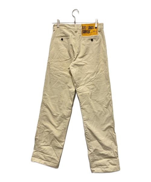 J.W.ANDERSON（ジェイダブリューアンダーソン）J.W.ANDERSON (ジェイダブリューアンダーソン) 14 CHINO TROUSERS ベージュ サイズ:34の古着・服飾アイテム