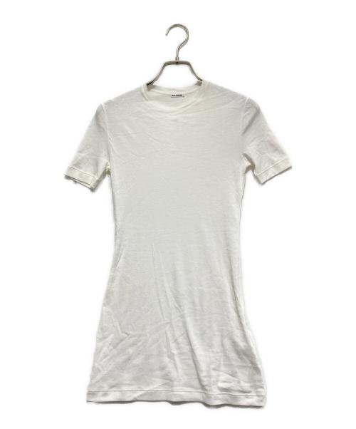 JIL SANDER+（ジルサンダープラス）JIL SANDER+ (ジルサンダープラス) 無地カットソー ホワイト サイズ:XSの古着・服飾アイテム