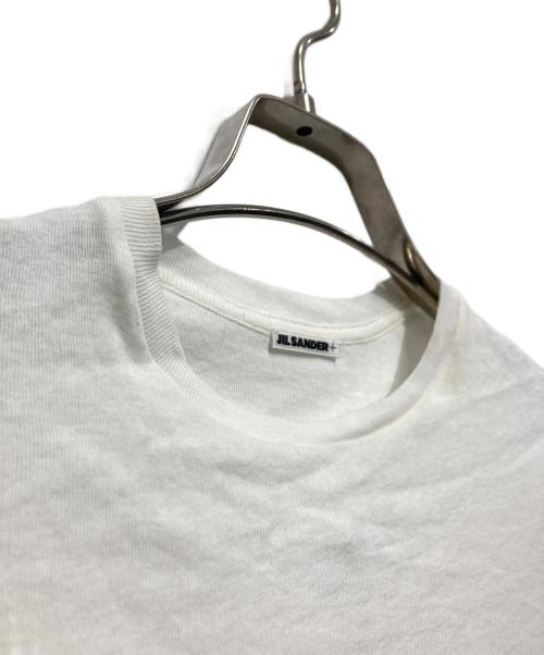 JIL SANDER+（ジルサンダープラス）JIL SANDER+ (ジルサンダープラス) 無地カットソー ホワイト サイズ:XSの古着・服飾アイテム