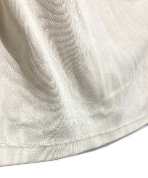 FRAY ID（フレイ アイディー）FRAY ID (フレイ アイディー) ギャザーオフショルカットソー ベージュ サイズ:ONEの古着・服飾アイテム