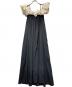 THE TOE (ザ・トゥー) Erie frills onepiece ブラック×ベージュ サイズ:M：17000円