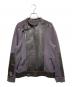 BOTTEGA VENETA（ボッテガベネタ）の古着「レザー切替ジャケット」｜ブラック