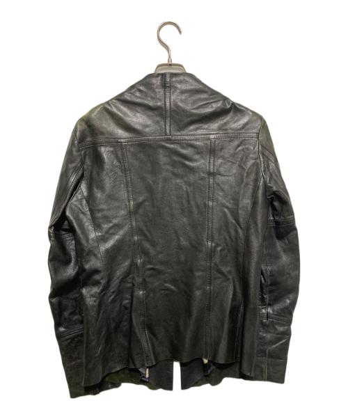 PAUL SMITH（ポールスミス）Paul Smith (ポールスミス) ラムレザージャケット ブラック サイズ:Mの古着・服飾アイテム
