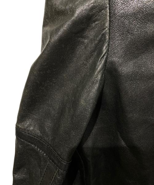 PAUL SMITH（ポールスミス）Paul Smith (ポールスミス) ラムレザージャケット ブラック サイズ:Mの古着・服飾アイテム