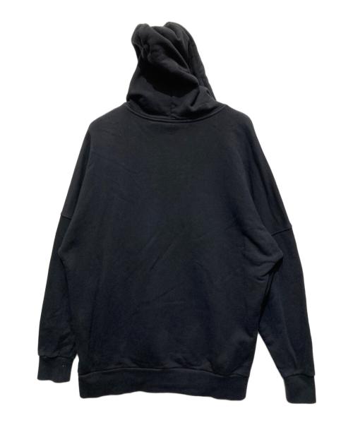 Palm Angels（パーム エンジェルス）Palm Angels (パーム エンジェルス) FRONT OVER LOGO HOODIE ブラック サイズ:Ｓの古着・服飾アイテム