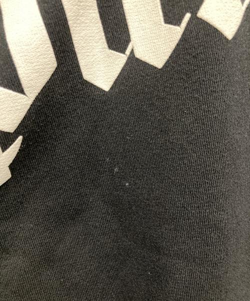 Palm Angels（パーム エンジェルス）Palm Angels (パーム エンジェルス) FRONT OVER LOGO HOODIE ブラック サイズ:Ｓの古着・服飾アイテム
