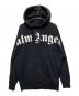 Palm Angels（パーム エンジェルス）の古着「FRONT OVER LOGO HOODIE」｜ブラック