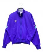adidasアディダス）の古着「デサント社製　OLD トラックジャケット」｜パープル