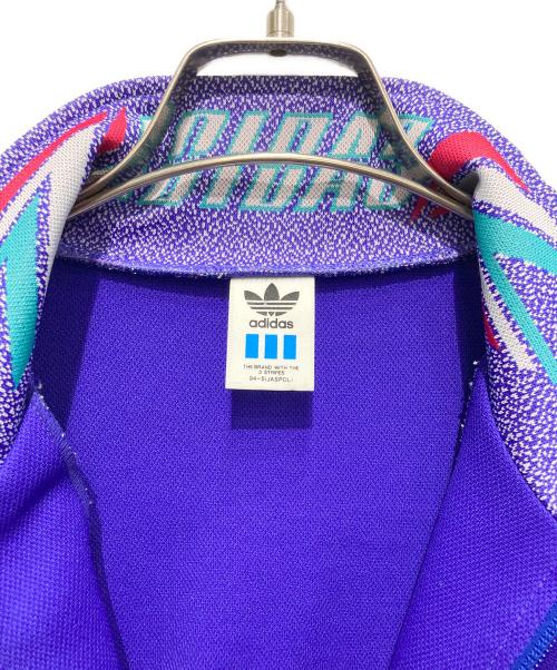 adidas（アディダス）adidas (アディダス) デサント社製　OLD トラックジャケット パープル サイズ:Lの古着・服飾アイテム
