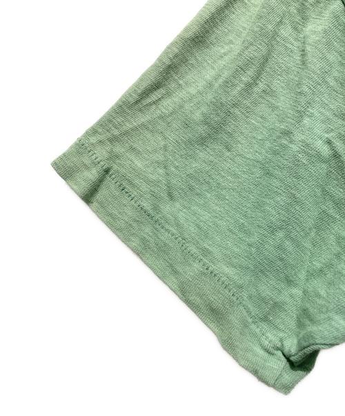 Champion（チャンピオン）Champion (チャンピオン) stussy (ステューシー) ツイストガール プリントTシャツ グリーン サイズ:Mの古着・服飾アイテム